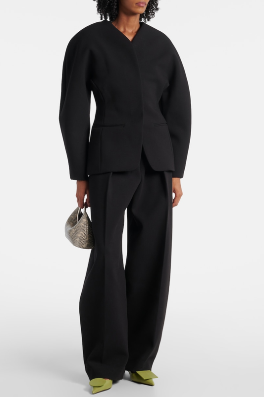 Jamar Pleated Wide Leg Pants