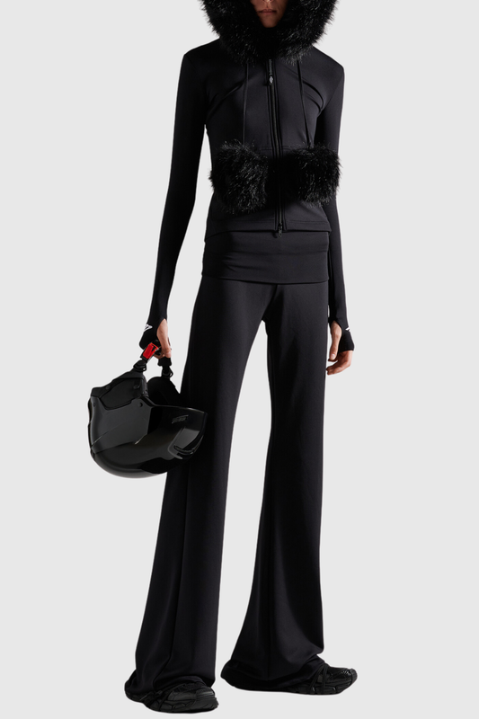 Laszlo Faux Fur Zip-up Hoodie