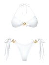 Tess-Luxe White Bikini