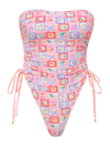 Elin-Patch Print Suit