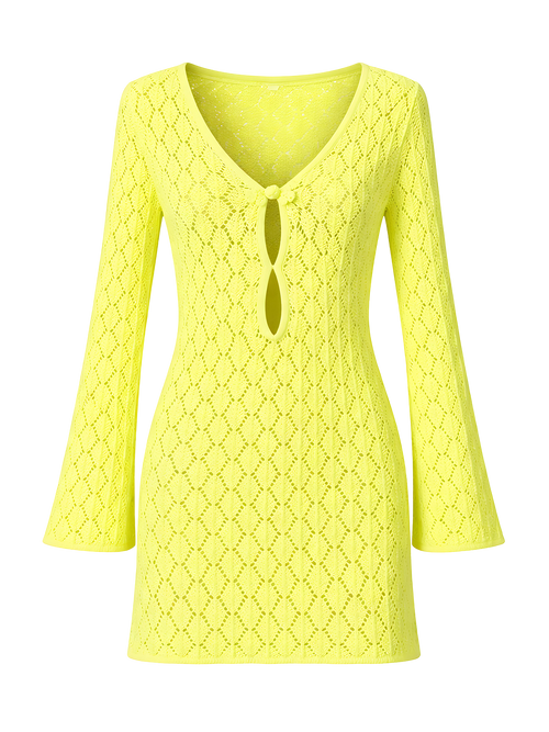 Elodie-Knit Mini Dress