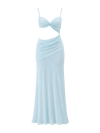 Luna–Twist Satin Dress