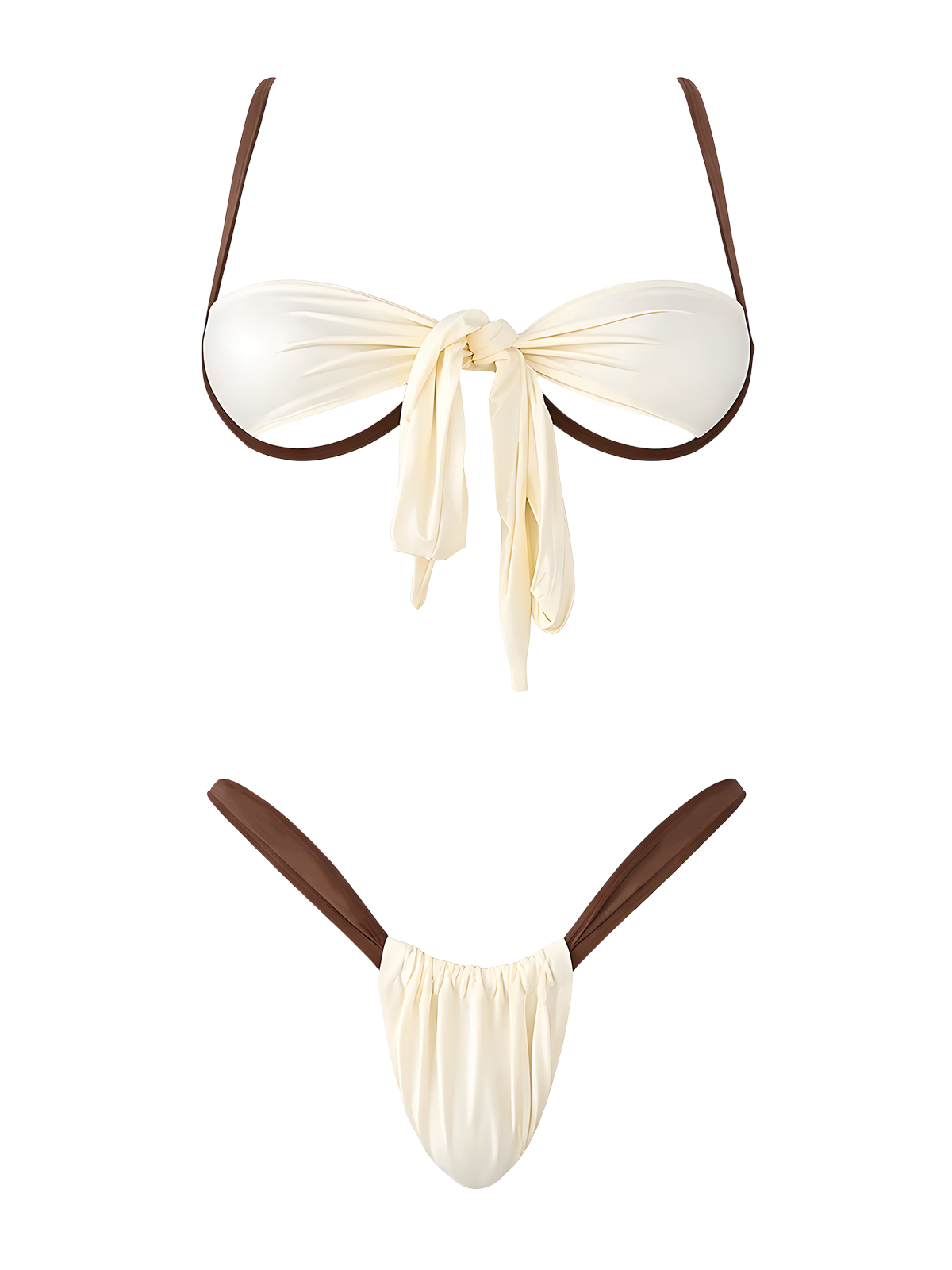 Luna-Tie Front Bikini