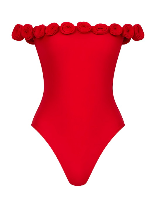 Mila-Floral Band One-Piece