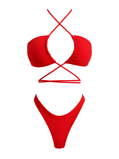 Rhea-Crisscross Bikini