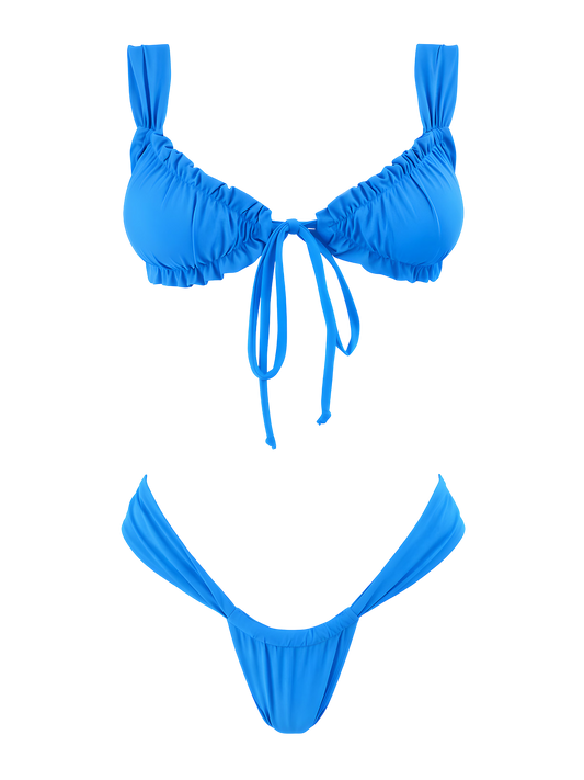 Elie-Ruched Bikini