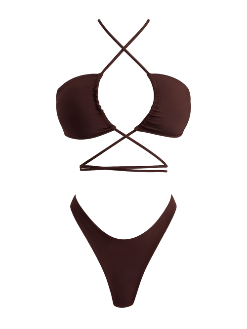 Rhea-Crisscross Bikini