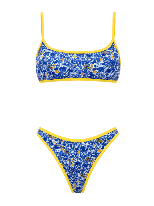 Yara-Floral Sporty Bikini