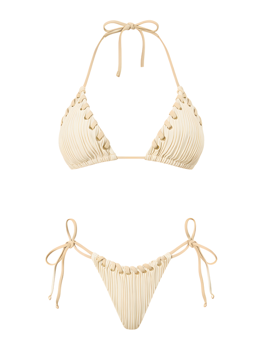 Avery-Textured Bikini