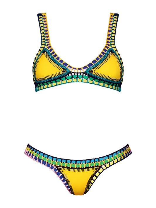 Lila-Crochet Trim Set