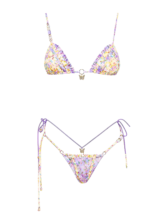 Kyla-Floral Shine Set