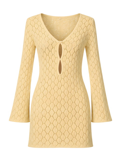 Elodie-Knit Mini Dress