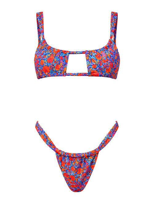 Meli-Bright Bloom Bikini