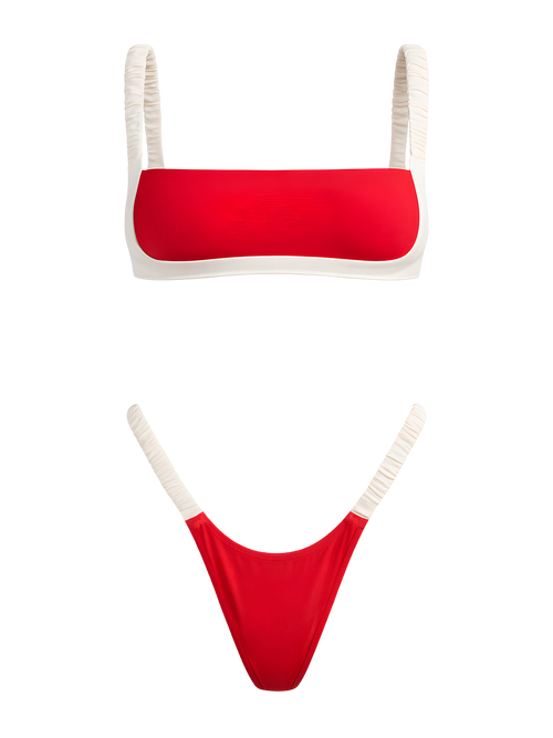 Maya-Ruched Bikini