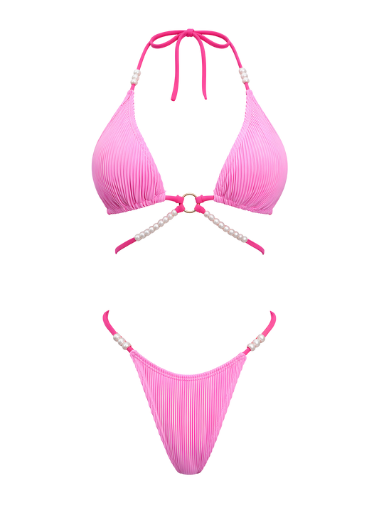 Luna–Plissé Bikini Set