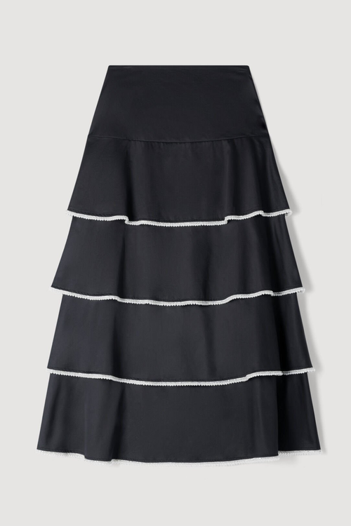 Adelbo Beaded Collar Top