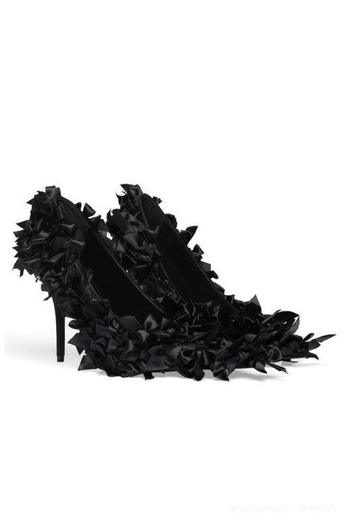 Aleah Bow-embellished Pumps