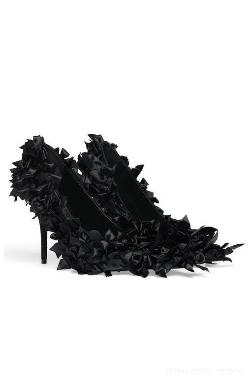 Aleah Bow-embellished Pumps