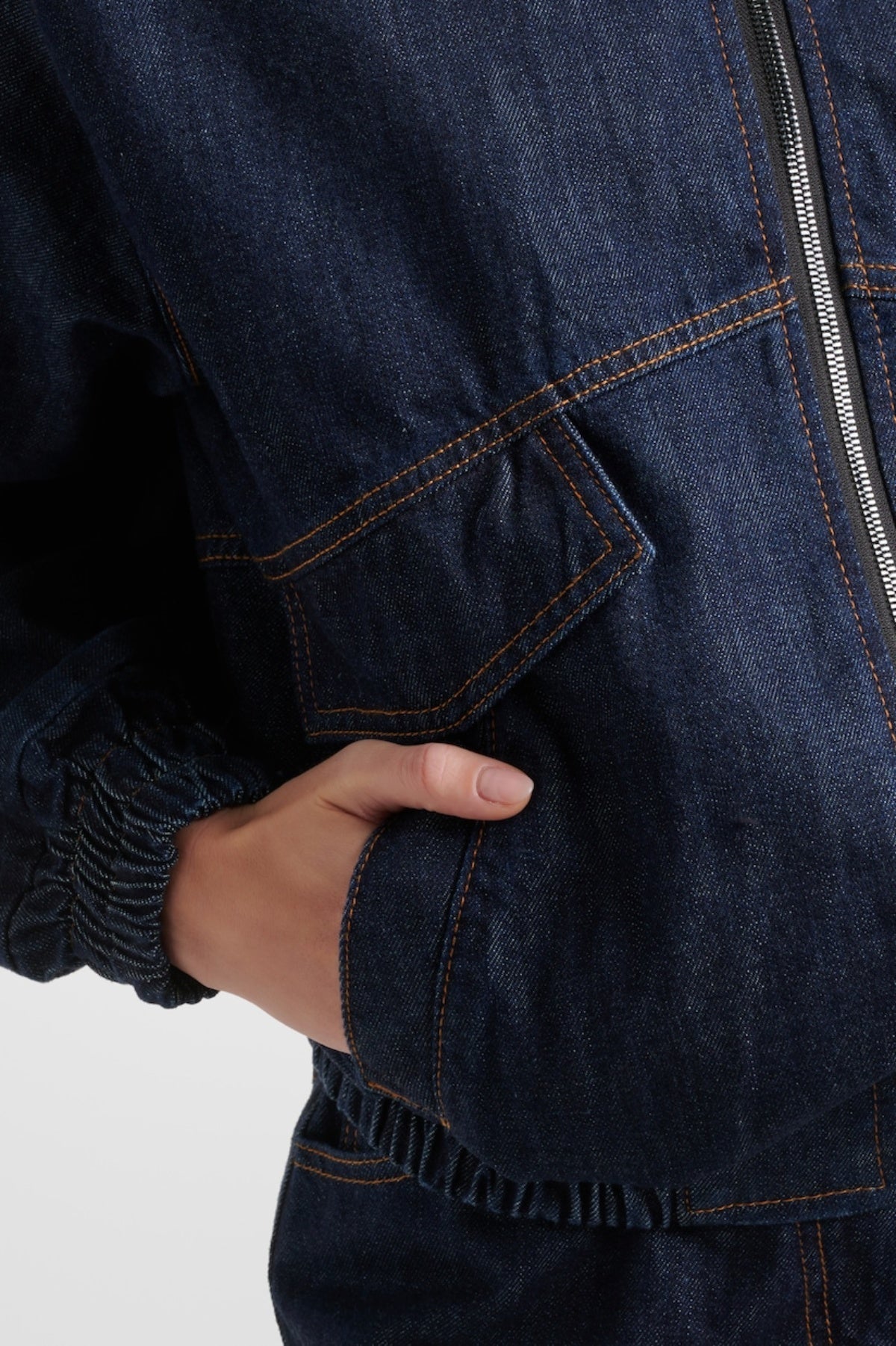 Austyan Denim Bomber Jacket