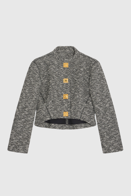 Blaka Collarless Jacket