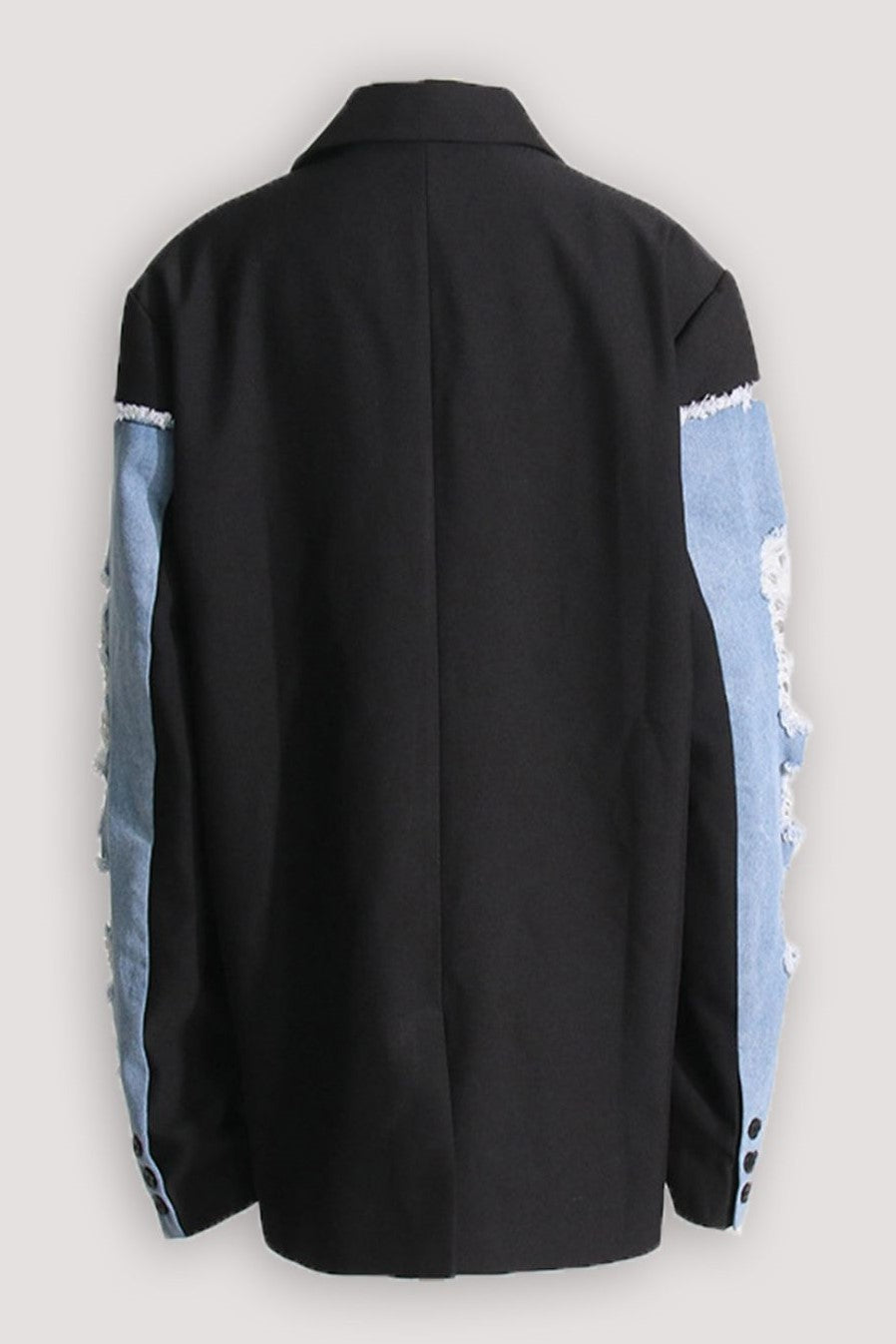 Brenna  Denim Patchwork Coat