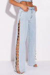 Cataya Diamnate Split Jeans
