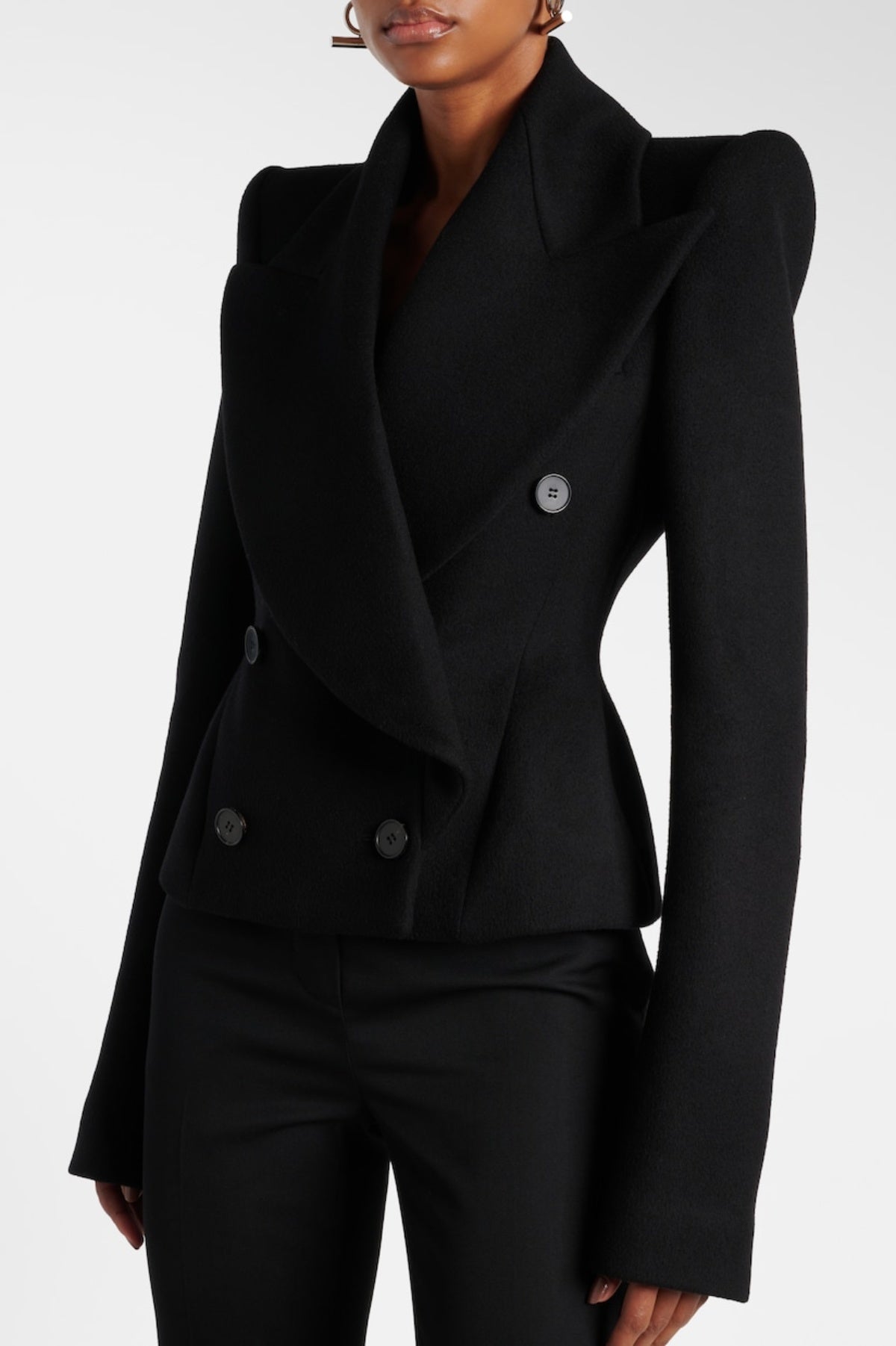 Darola Oversized Lapel Blazer