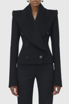 Darola Oversized Lapel Blazer