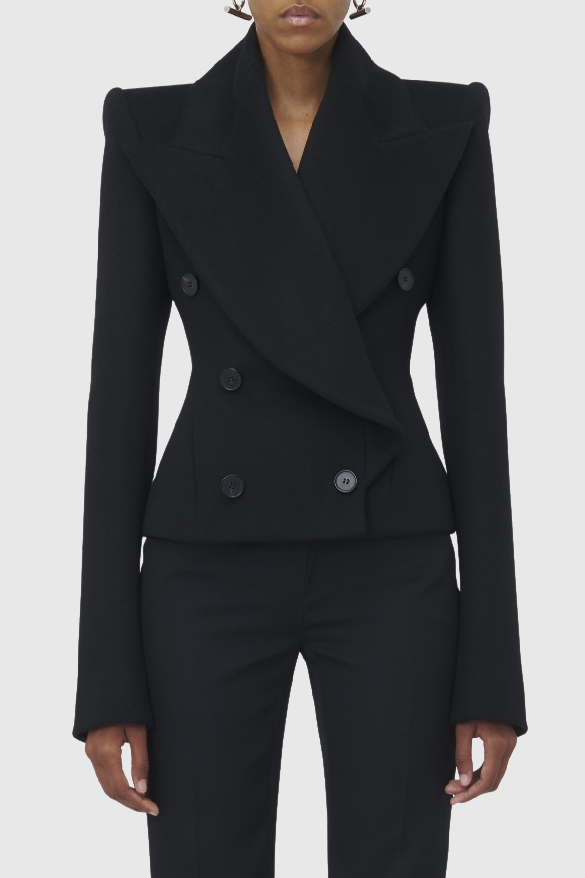 Darola Oversized Lapel Blazer