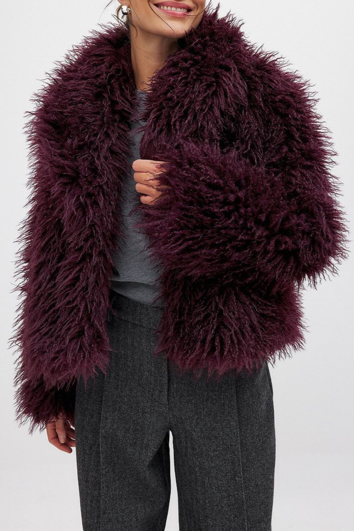 Farasa Faux Fur Coat