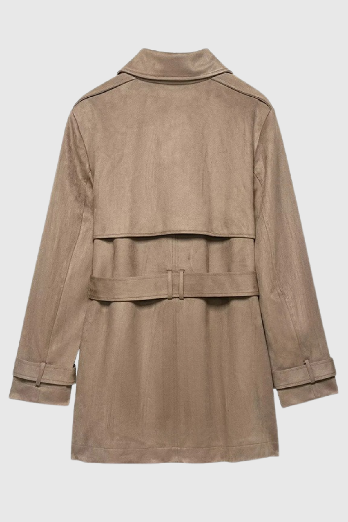 Finara Suede Trench