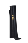 Gaines Asymmetric Buckle Boots
