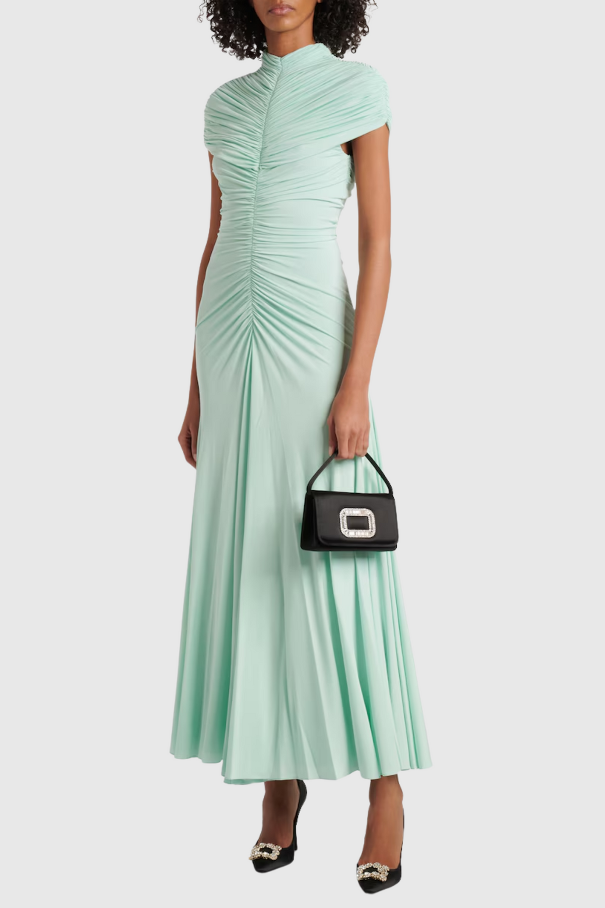 Hiraku Ruched Maxi Dress