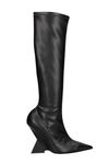 Inkaya sculptural Wedge Heel Boots