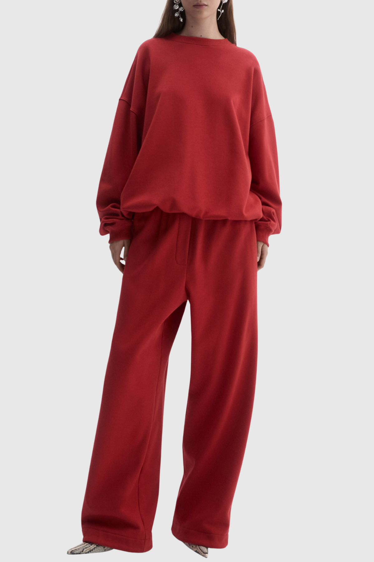 Ismaya Sweatpants - Red