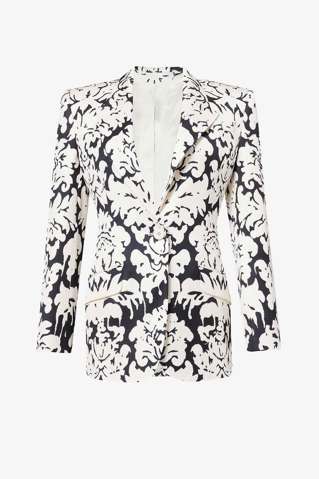Isolde Print Single-Breasted Blazer Set