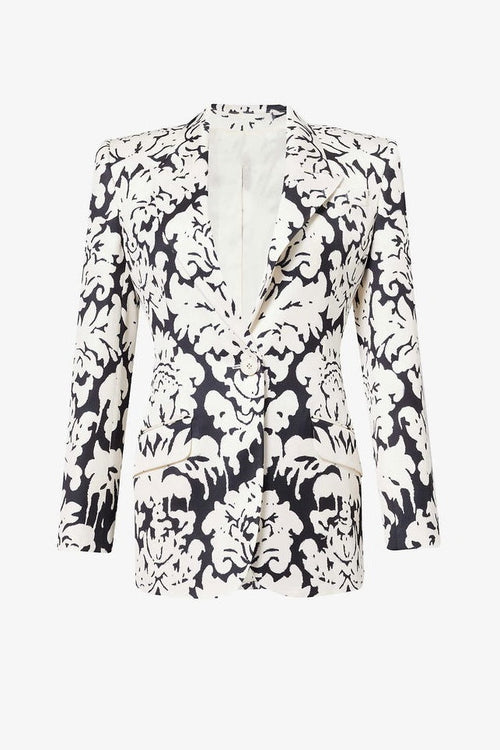 Isolde Print Single-Breasted Blazer Set