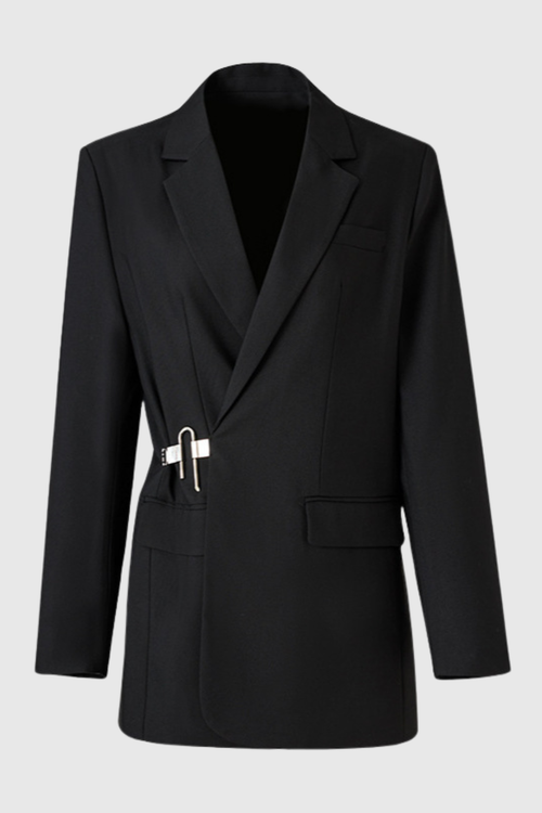 Jagya Lock Buckle Blazer