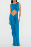 Juliea Draped Cutout Maxi Dress