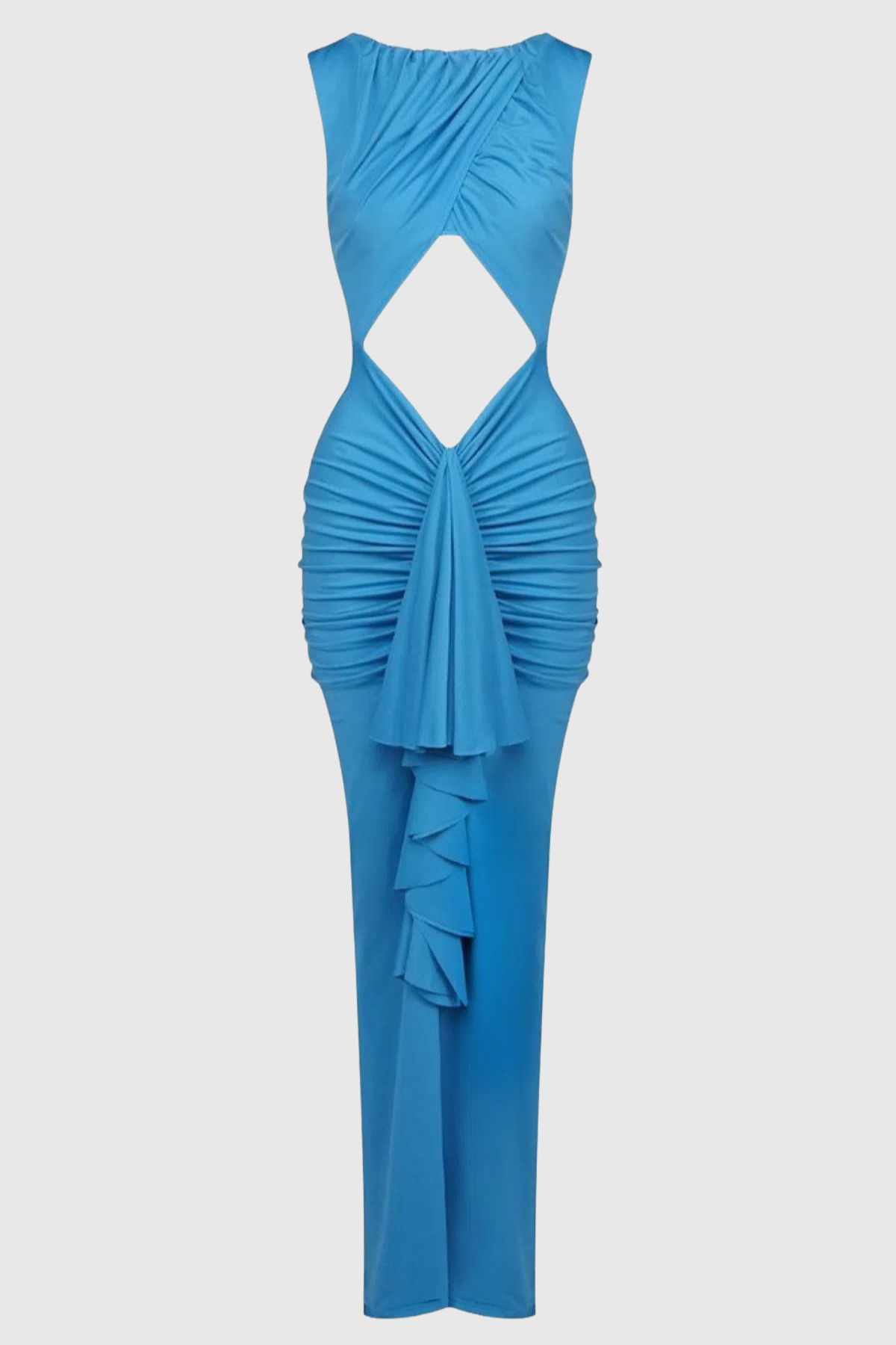 Juliea Draped Cutout Maxi Dress