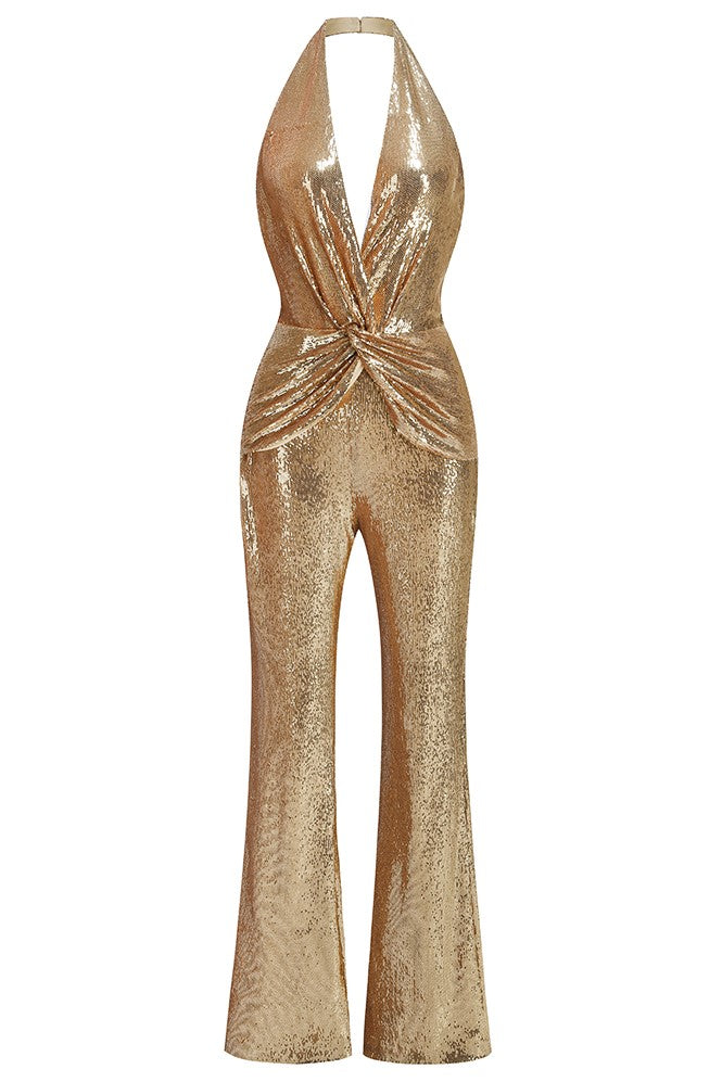 Kaitlyn Sequin Jumpsuit