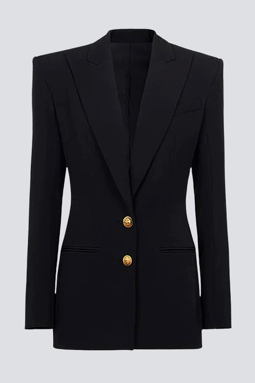 Koae 2-buttoned Blazer - Black