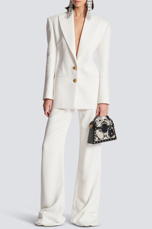 Koae 2-buttoned Blazer - White