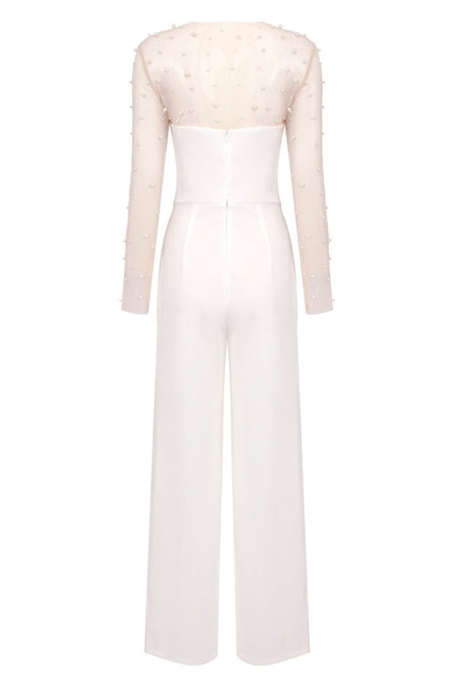 Latini Pearl Two Piece Strapless Jumpsuit