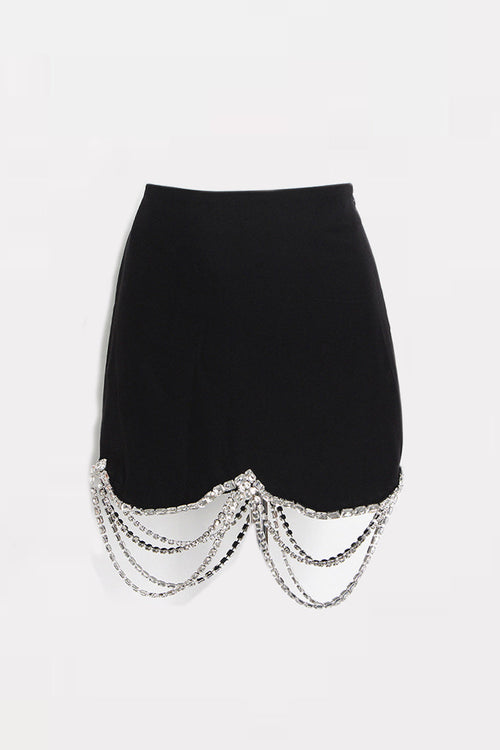 Laurel Rhinestone Skirt