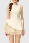 Liechti Floral Layer Mini Dress