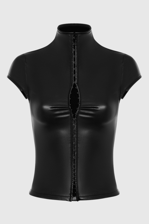 Makai Hook Leather Top