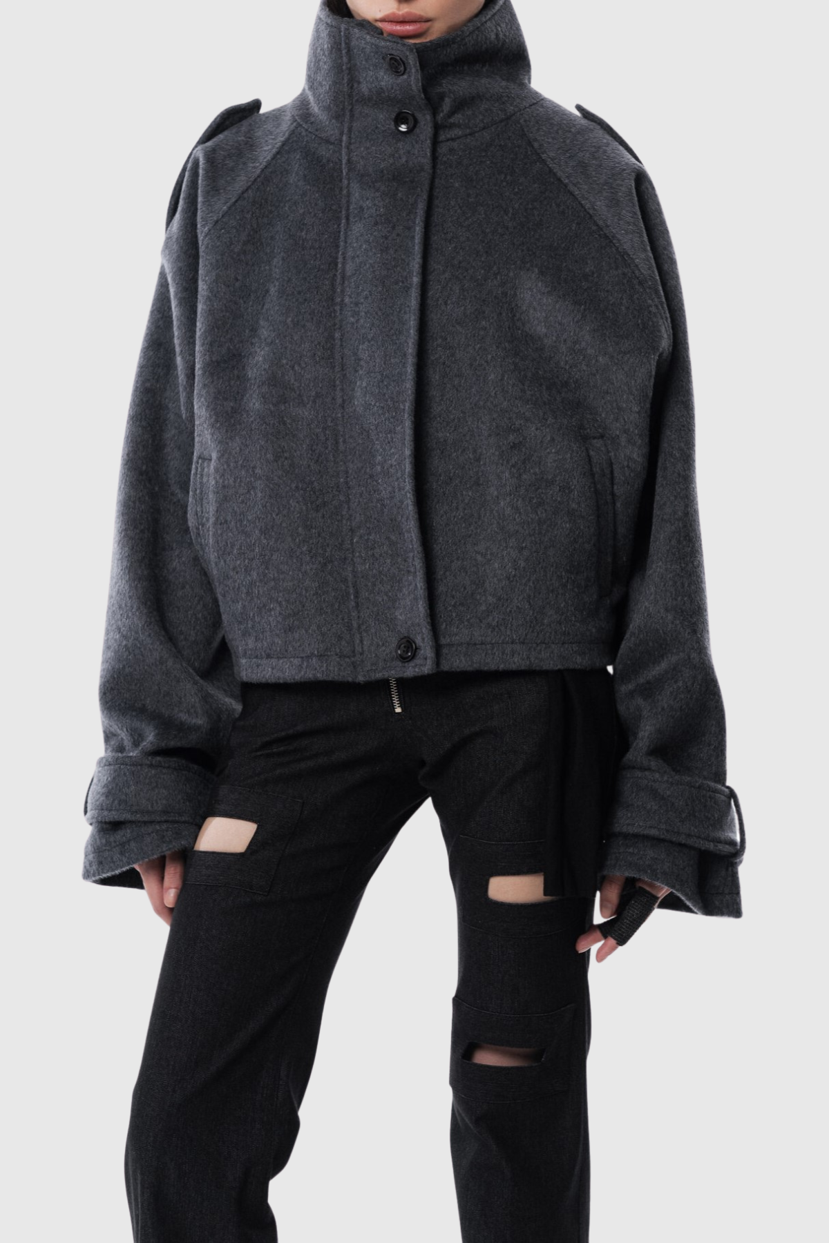 Maso Stand Collar Jacket