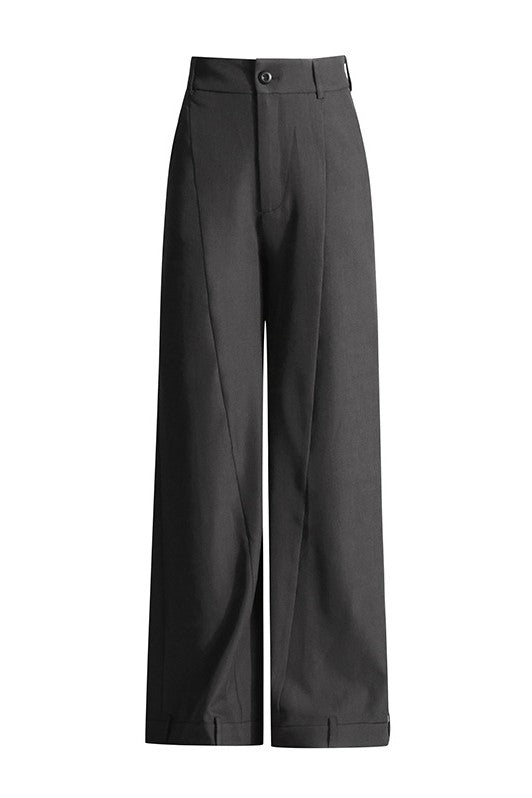 Mira Deconstructed  Wide Leg  Pants