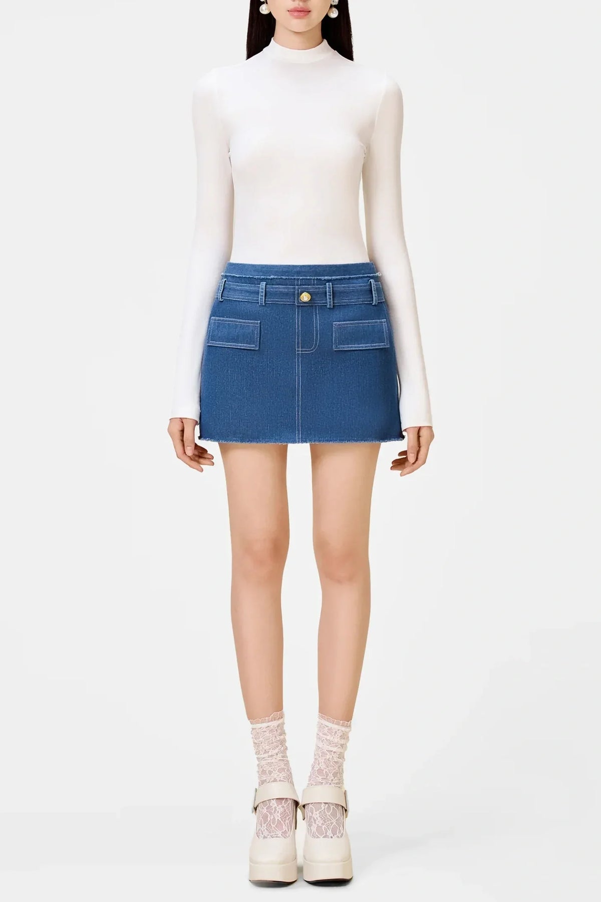 Mobey Denim Tweed Jacket